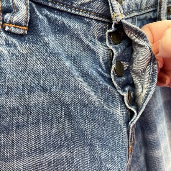 Abercrombie & Fitch Skinny Button Fly Jeans Size 32 x 30 - Picture 5 of 10